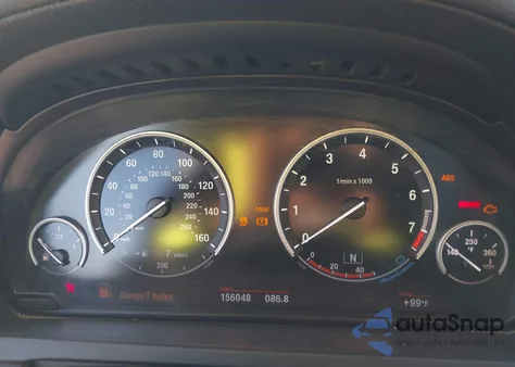 2012 BMW 750I z USA, uszkodzony, nr VIN WBAKA8C59CDX01450